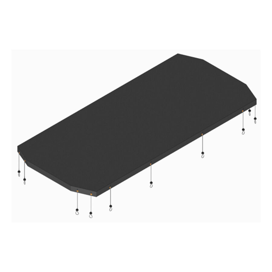 9' Tarp with Bungees, VBX