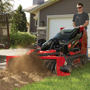 Trencher Filler Attachment