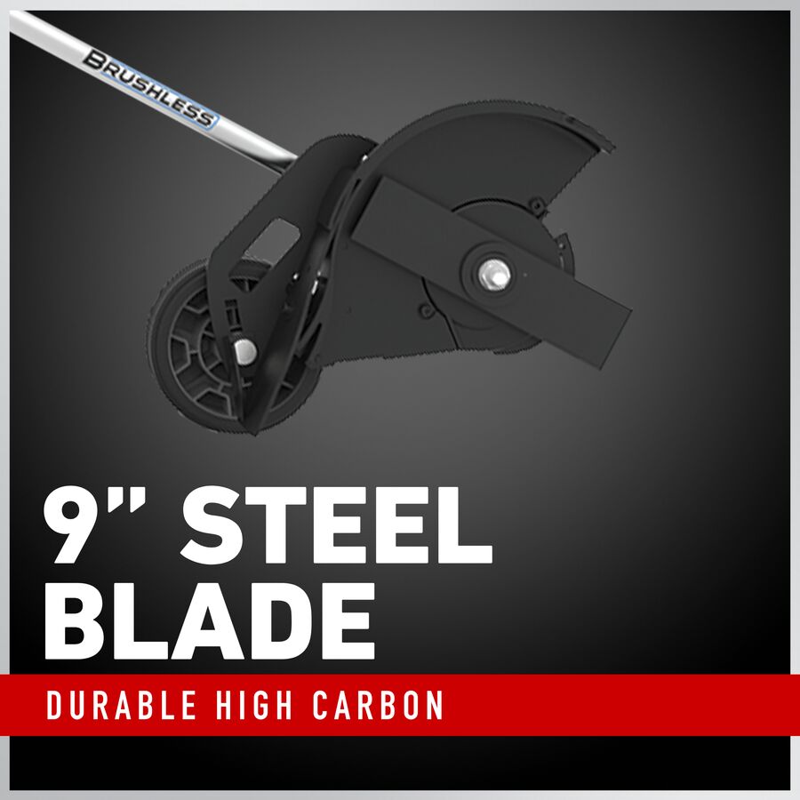 9 inch steel blade - durable high carbon