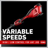 Variable speeds - high / low control for any job