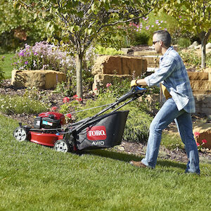 Take the Muscle out of Mowing Hills