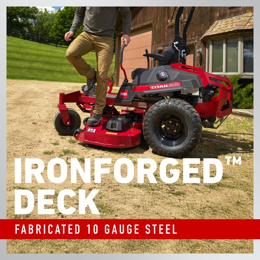 IronForged deck - Fabricated 10 gauge steel