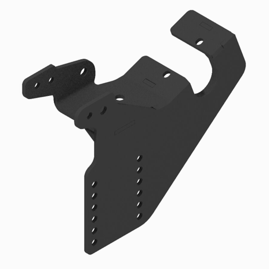 17+ Ford F250/F350/F450/F550 Passenger Side Push Beam Support Plate