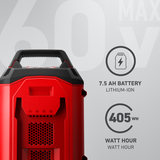 60V MAX 10.0AH Battery 540 WH