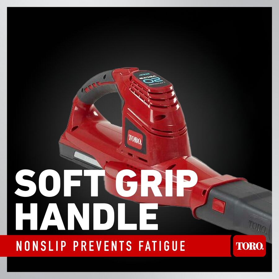 Soft grip handle, non-slip prevents fatigue