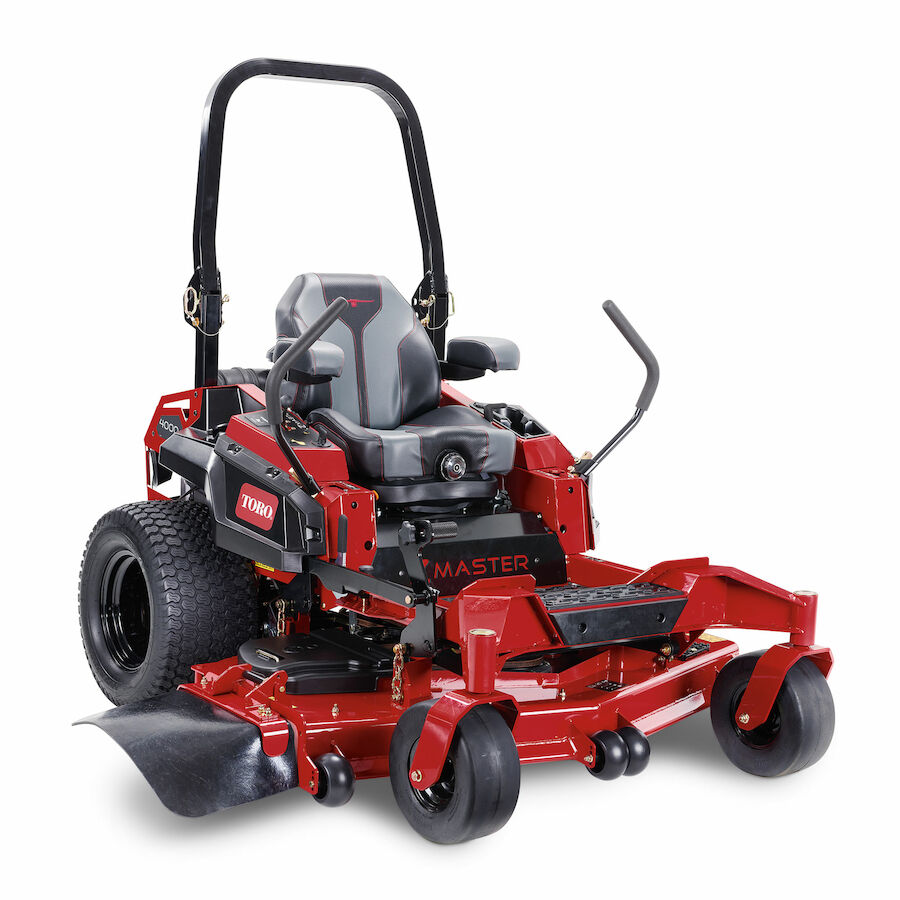 4000 Series Z Master Mower with levers open - 34 degree right view