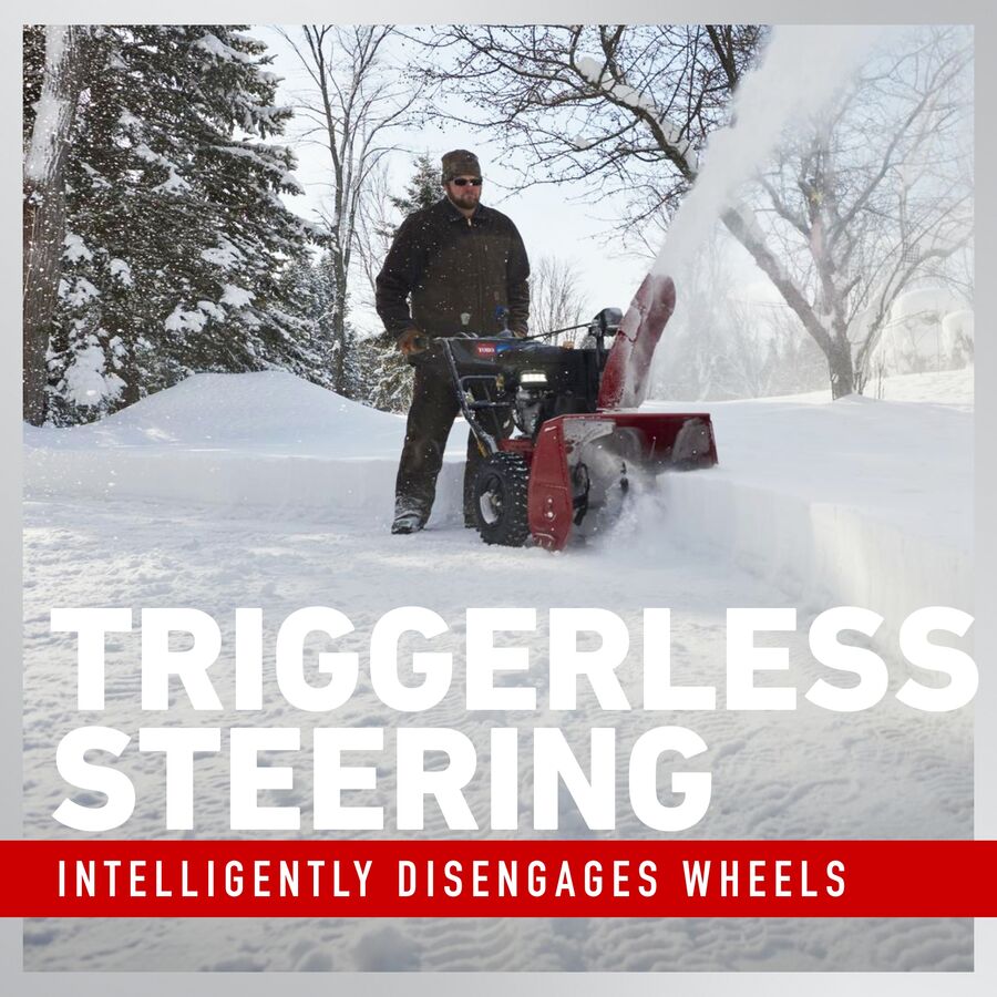 Triggerless Steering - intelligently disengages wheels