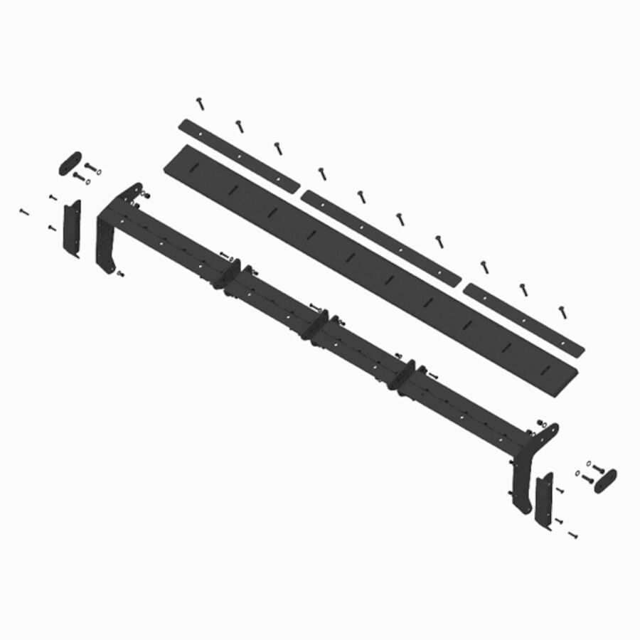 Back Drag Edge Kit - 10'0" Skid Steer Box Plow