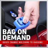 Bag on Demand - Quick Change Mulching to Bagging