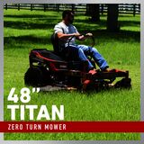 48 in. TITAN® with MyRIDE | Zero Turn Mower | Toro | Toro