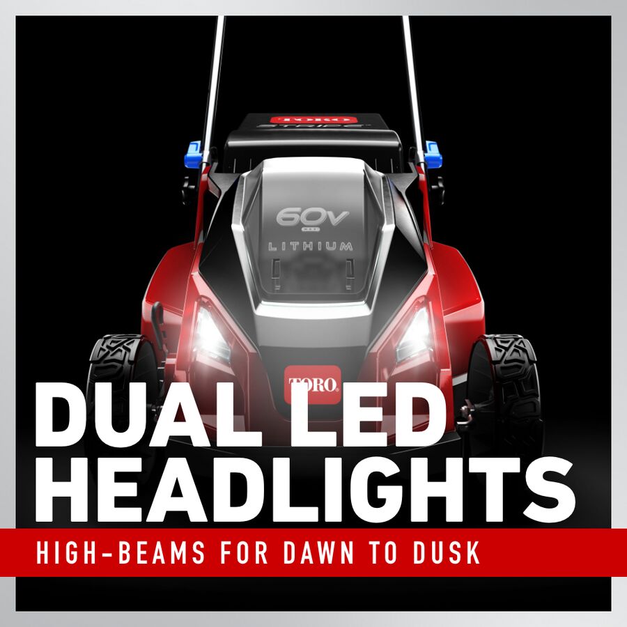 Dual LED Headlights - High-Beams for Dawn to Dusk