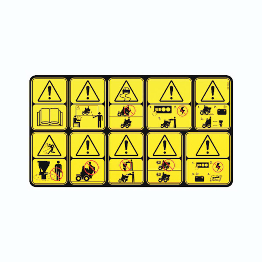 TGS85 Warning Decal