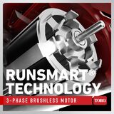 RunSmart Technology 3-Phase Brushless Motor