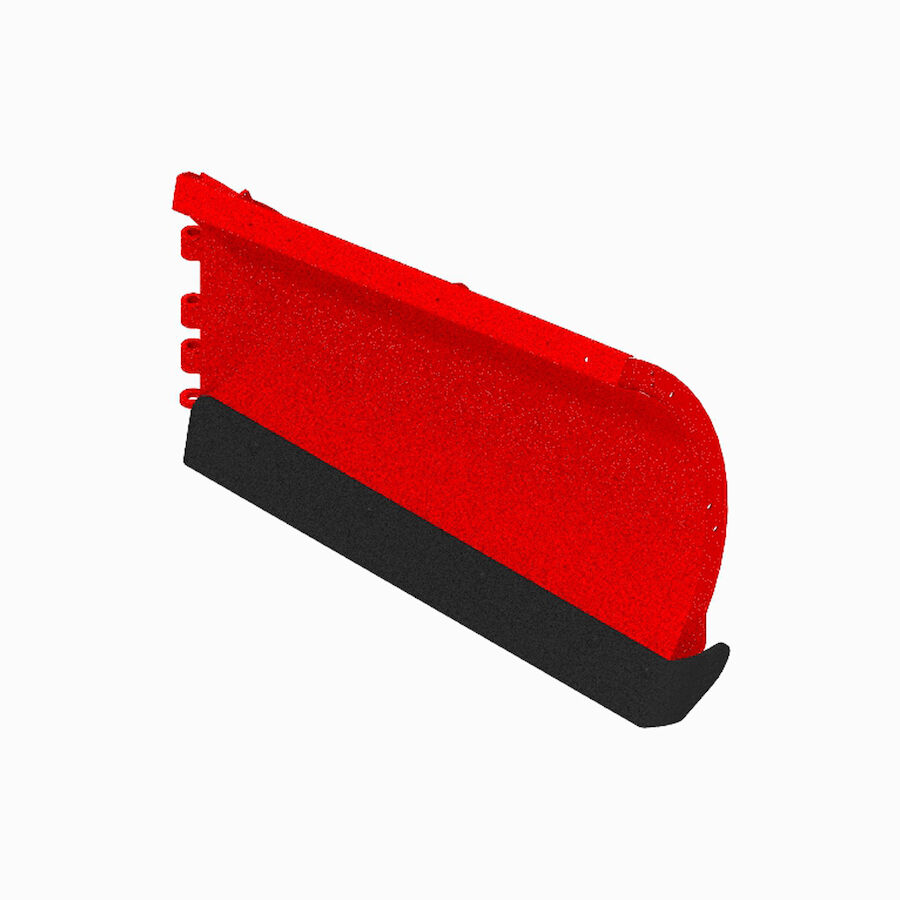 9'2" V-XT Driver Side Steel Blade With Edge Assembly