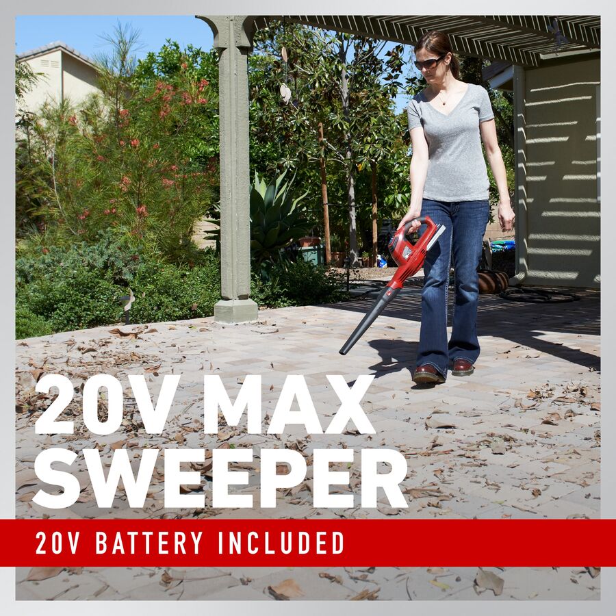 20V Max Sweeper - 20V Battery Included