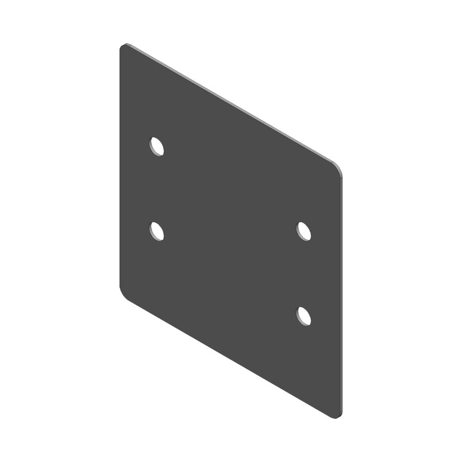 COVER PLT, VIB HOLE, VBS20800 PINTLE