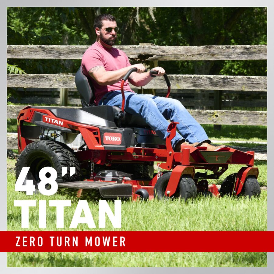 Toro Titan Zero Turn Mower 48 inch Deck