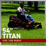 Toro Titan Zero Turn Mower 54 inch Deck