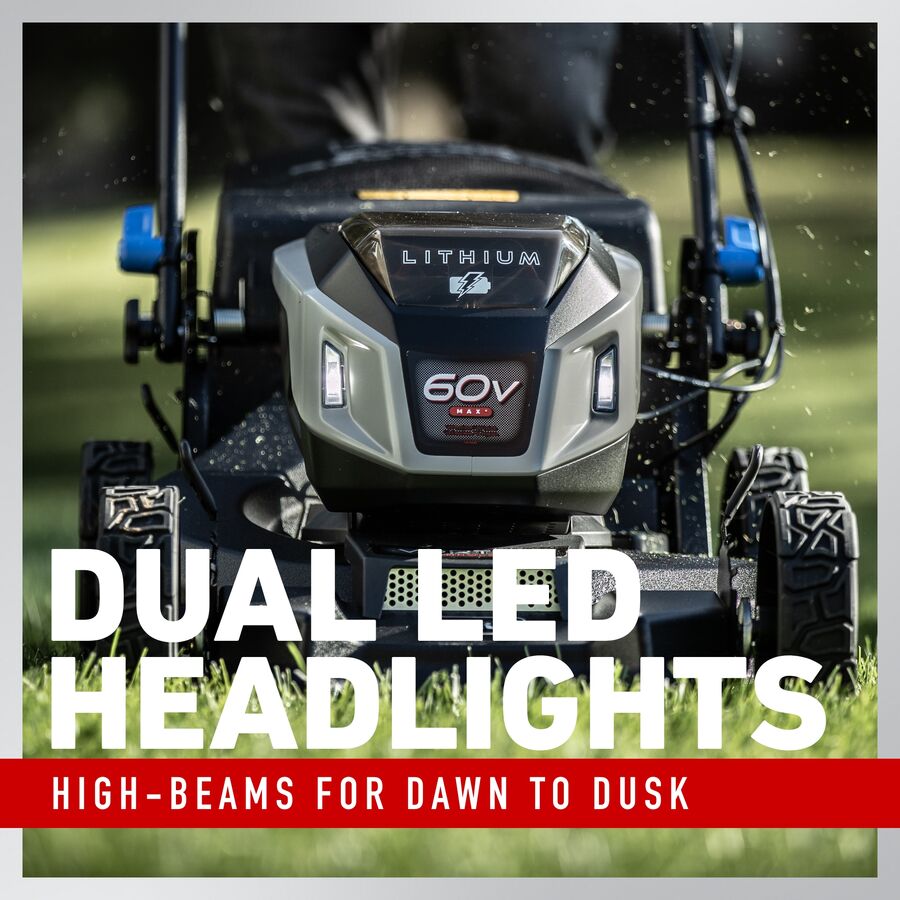 Dual LED headlights - high-beams for dawn to dusk