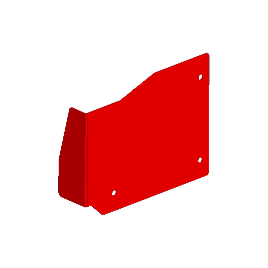 LEF DRIVE GUARD (RED)