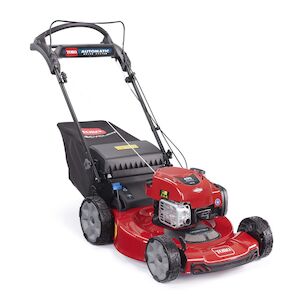 Key start petrol online mower