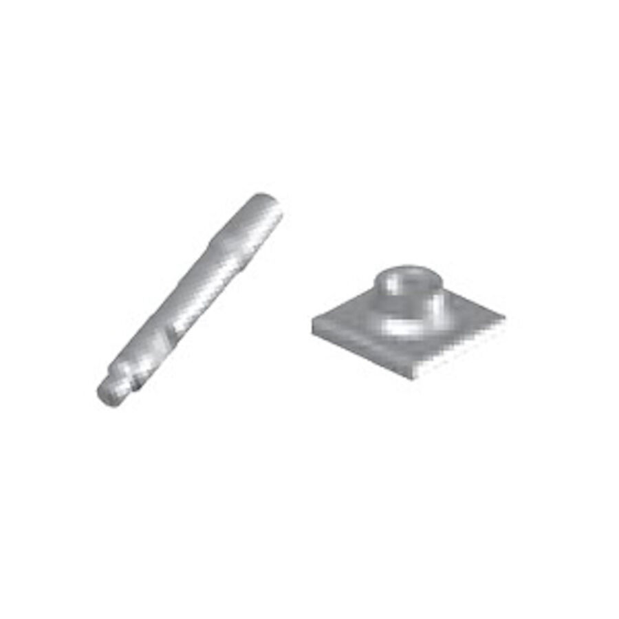 Tamping pad tool bit "8x8" 