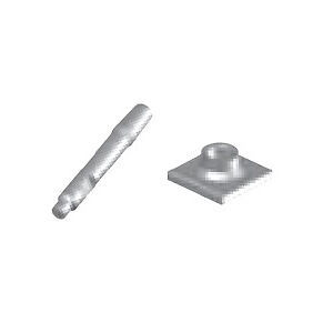 Tamping pad tool bit "8x8" 