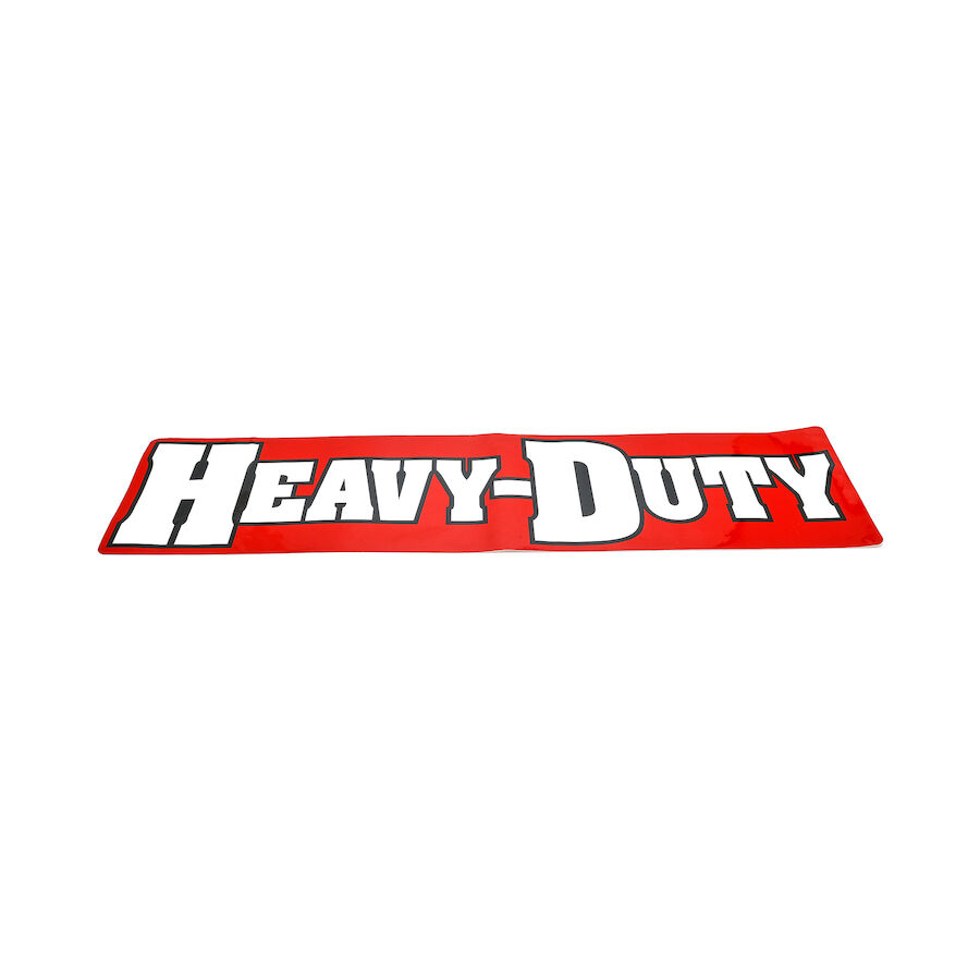 Heavy Duty Straight Blade Decals