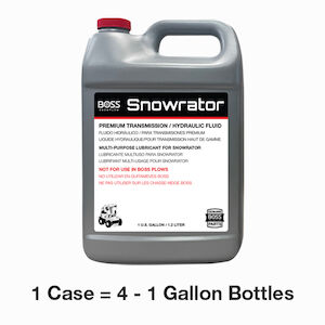 SNOWRATOR HYDRAULIC FLUID 1 CASE 4- 1 GALLON BOTTLES