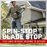 Spin-Stop Blade Stop - Step away without needing to restart