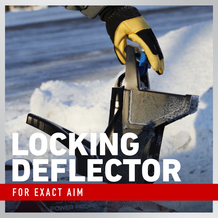 Locking deflector for exact aim