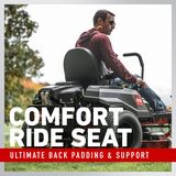 Comfort Ride Seat - ultimate back padding & support