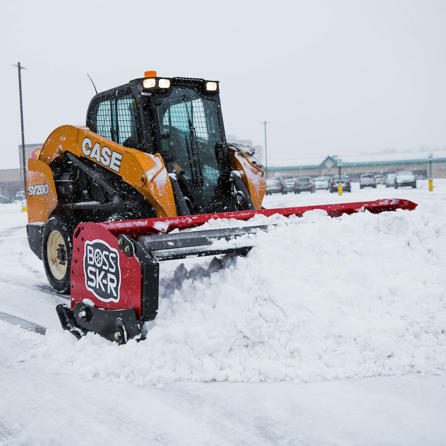 8’ SK-R Rubber Edge Box Plow