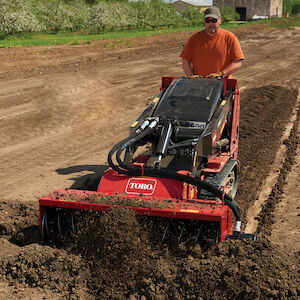 Trencher Filler Attachment