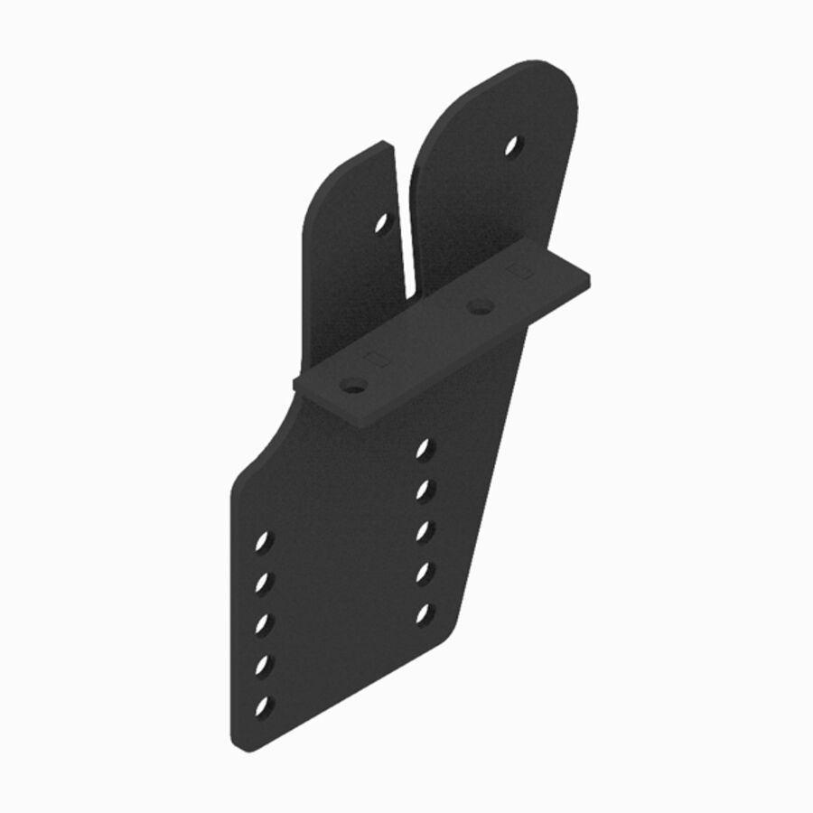 20009+ Nissan Frontier Passenger Side Push Beam Support Plate