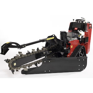 Backfill blade for TRX trenchers