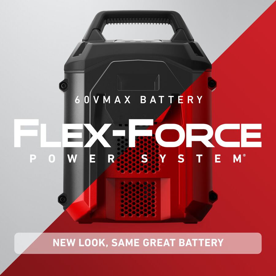 60V Max Battery Flex-Force Power System. New look, same great battery.
