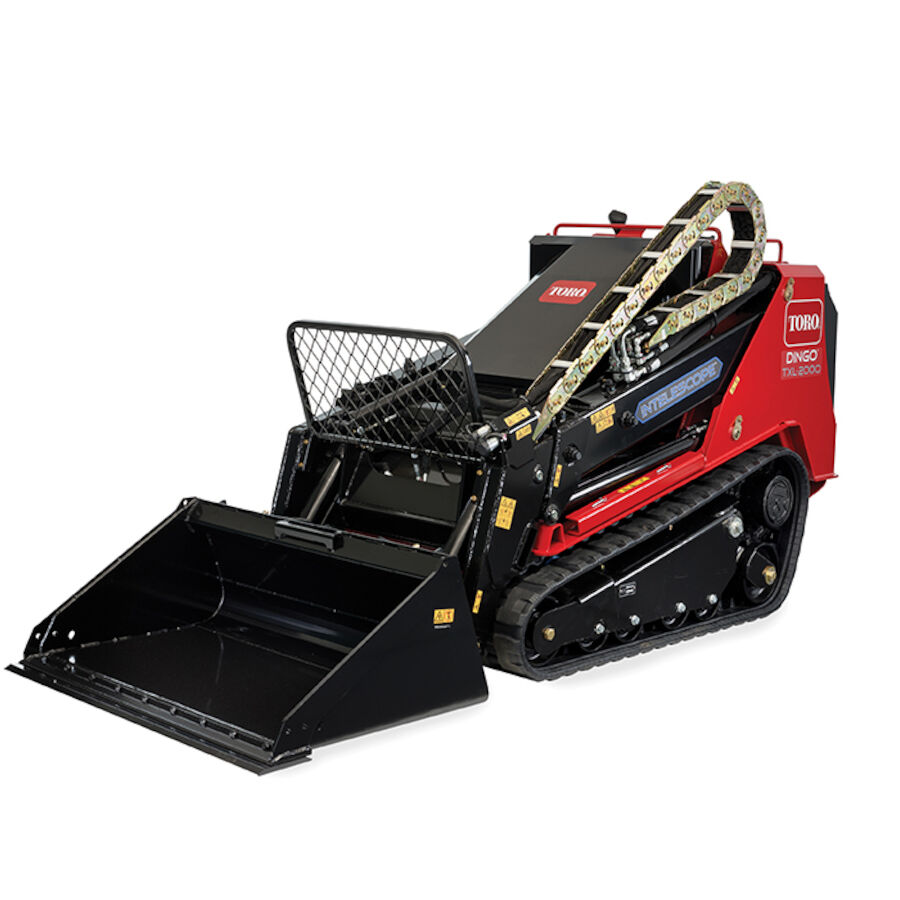 TX 2000 grading bucket attachment