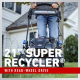 21 inch Super Recycler with rear wheel drive