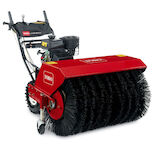 36" Walk Behind Power Broom Left Side