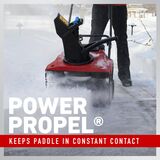 Power Propel - keeps paddle in constant contact.