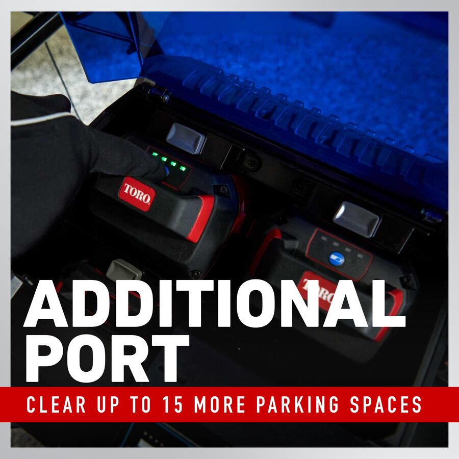 Additional Port - Clear up to 15 more parking spaces