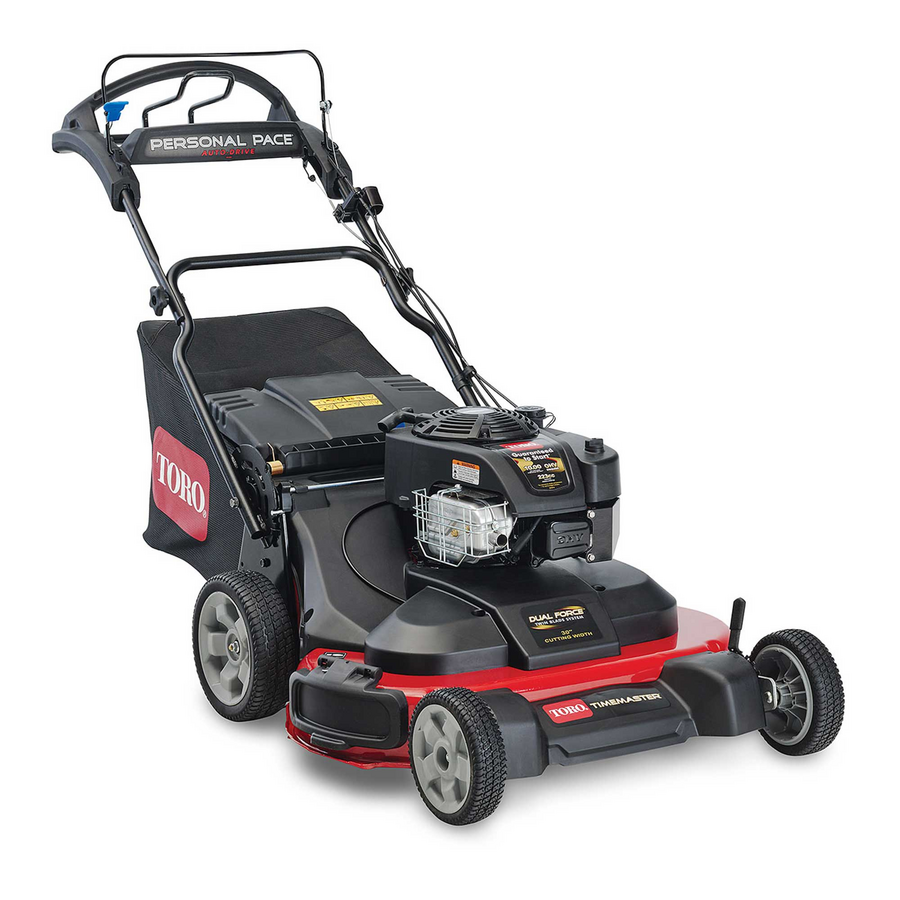 Toro timemaster larger gas tank sale