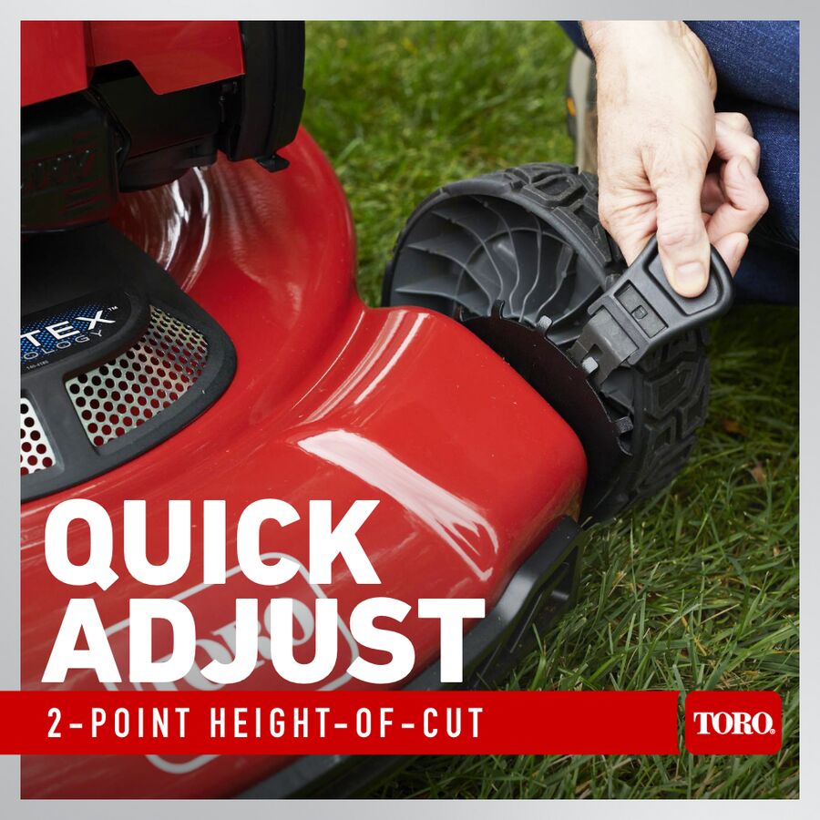 Quick Adjust 2-point height-of-cut