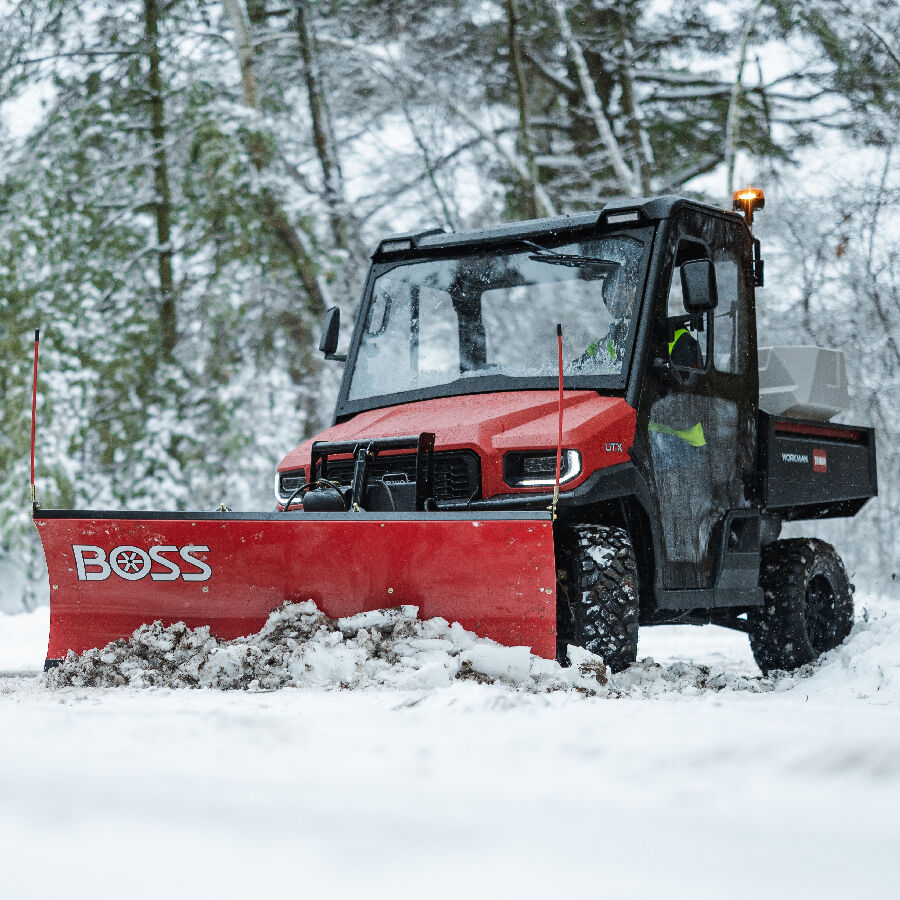 Compact Vehicle 6'0" Poly Straight-Blade