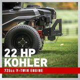 TimeCutter 22 hp Kohler 725cc V-Twin Engine