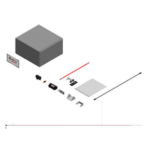 KIT-CONTROL, LCD, CFT, 34FT
