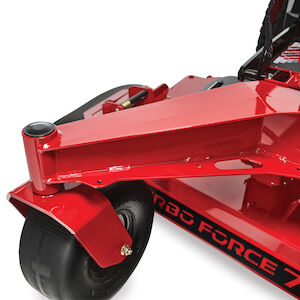 Image of the i-beam on the Z Master 4000 mower