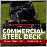 Commercial Steel Deck: Long Lasting Cast Aluminum Frame