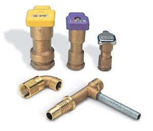 Modelos de un solo saliente de una o dos piezas, incluyendo conexiones con rosca ACME